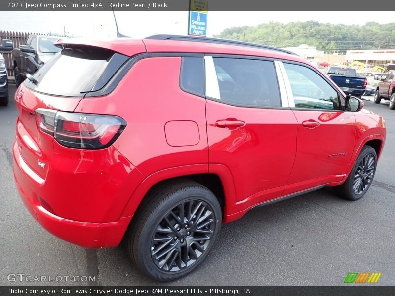 Redline Pearl / Black 2023 Jeep Compass Limited 4x4