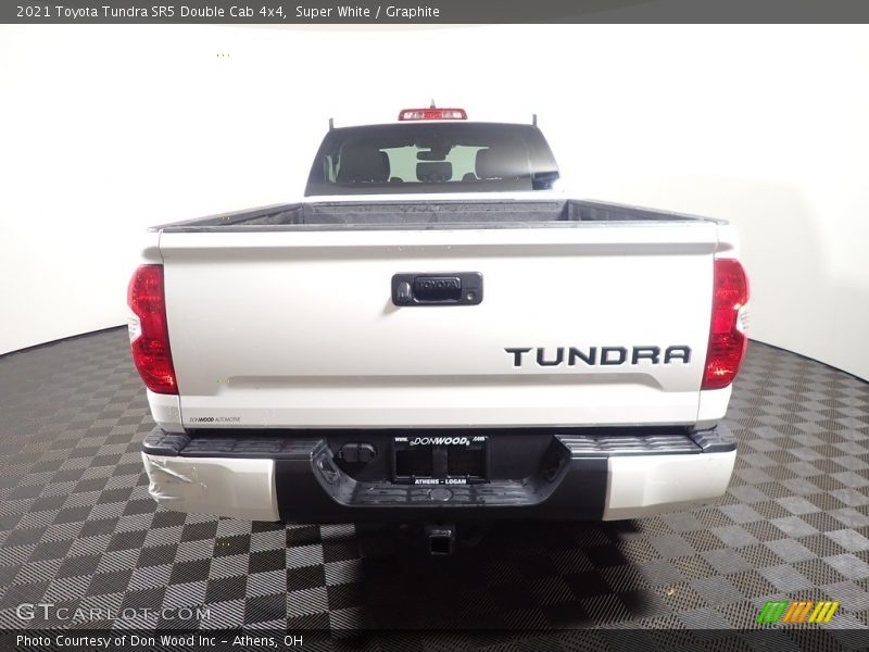 Super White / Graphite 2021 Toyota Tundra SR5 Double Cab 4x4