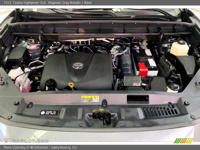  2022 Highlander XLE Engine - 3.5 Liter DOHC 24-Valve VVT-i V6