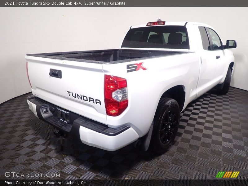 Super White / Graphite 2021 Toyota Tundra SR5 Double Cab 4x4