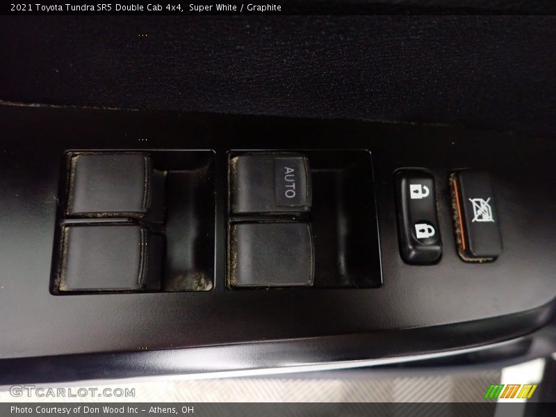 Super White / Graphite 2021 Toyota Tundra SR5 Double Cab 4x4