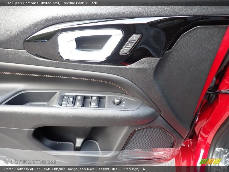 Redline Pearl / Black 2023 Jeep Compass Limited 4x4