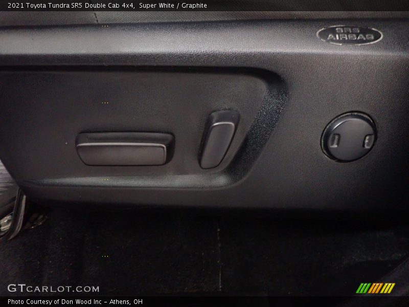 Super White / Graphite 2021 Toyota Tundra SR5 Double Cab 4x4