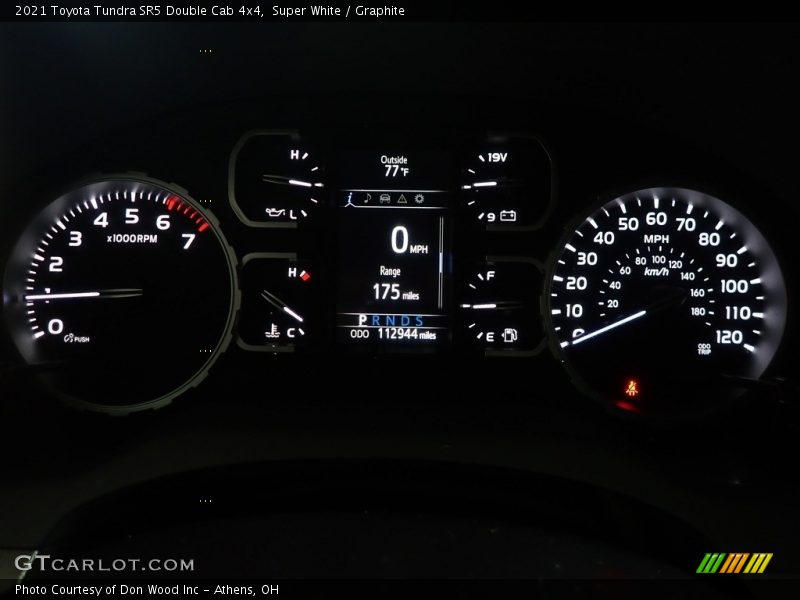 Super White / Graphite 2021 Toyota Tundra SR5 Double Cab 4x4