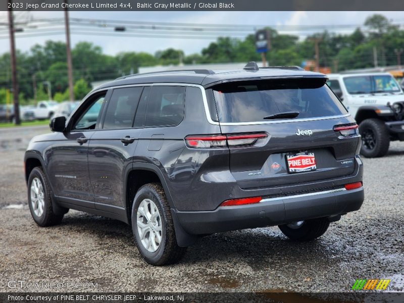 Baltic Gray Metallic / Global Black 2023 Jeep Grand Cherokee L Limited 4x4