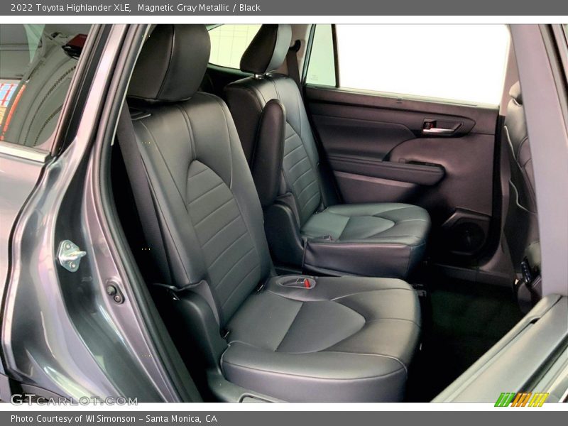 Rear Seat of 2022 Highlander XLE