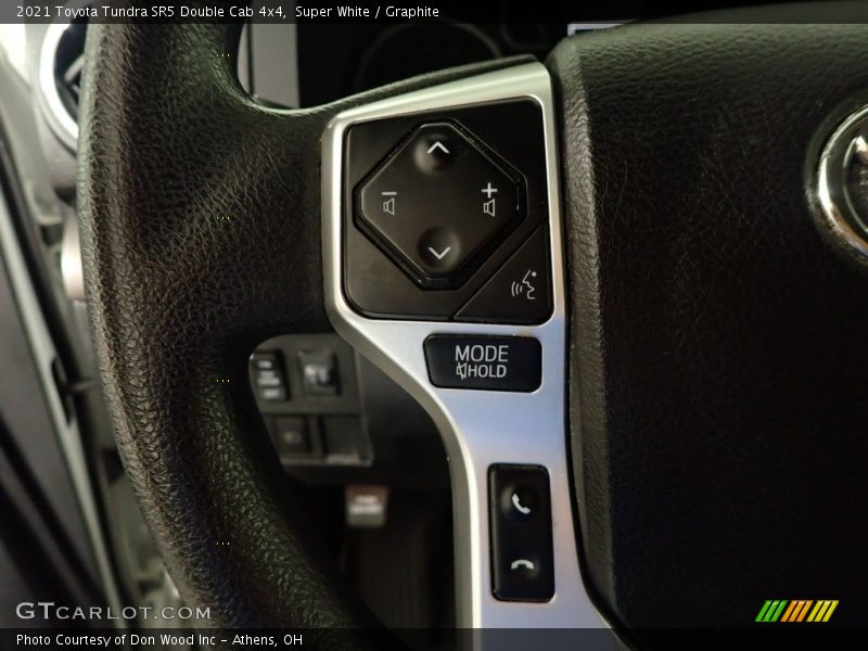 Super White / Graphite 2021 Toyota Tundra SR5 Double Cab 4x4