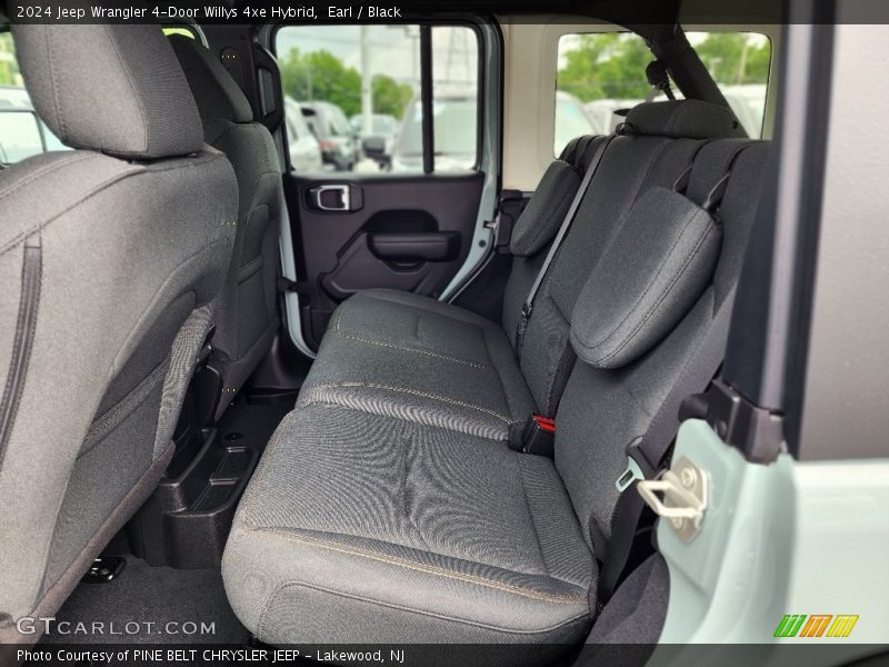 Rear Seat of 2024 Wrangler 4-Door Willys 4xe Hybrid