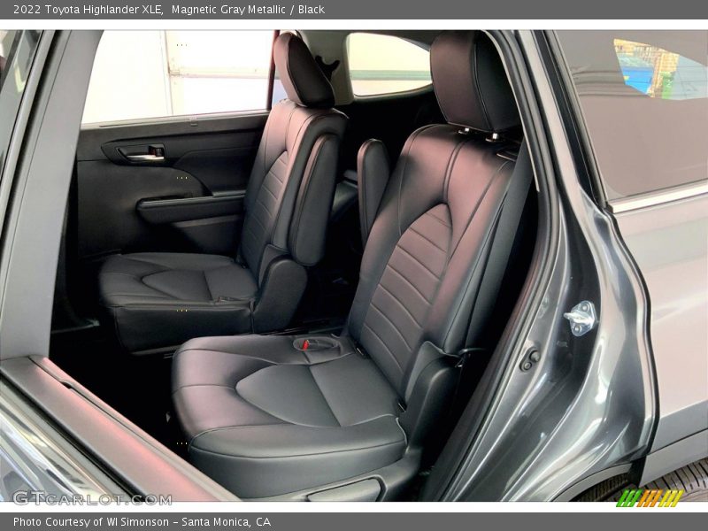 Rear Seat of 2022 Highlander XLE