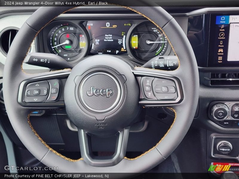  2024 Wrangler 4-Door Willys 4xe Hybrid Steering Wheel