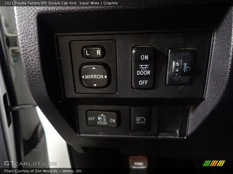 Super White / Graphite 2021 Toyota Tundra SR5 Double Cab 4x4