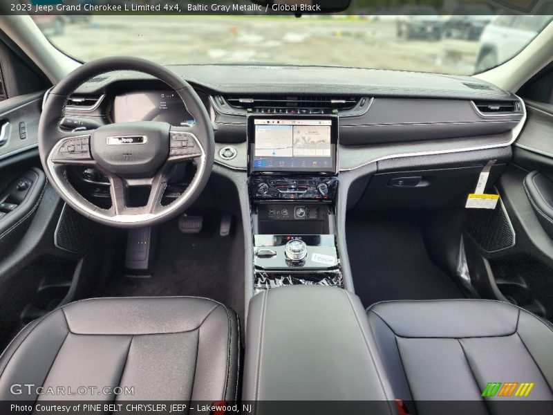 Baltic Gray Metallic / Global Black 2023 Jeep Grand Cherokee L Limited 4x4