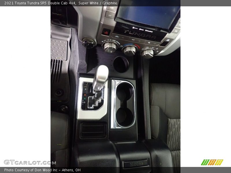 Super White / Graphite 2021 Toyota Tundra SR5 Double Cab 4x4