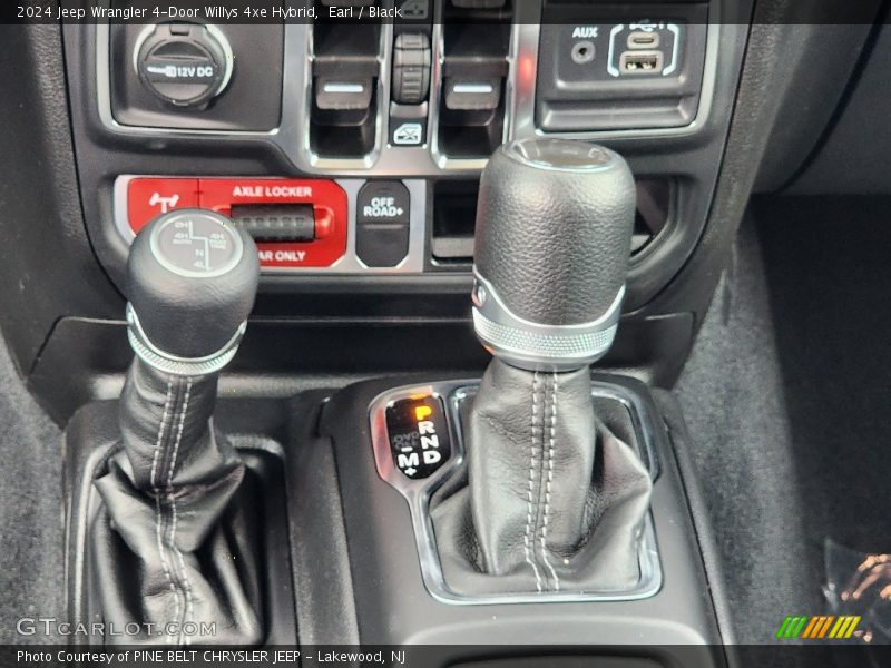  2024 Wrangler 4-Door Willys 4xe Hybrid 8 Speed Automatic Shifter