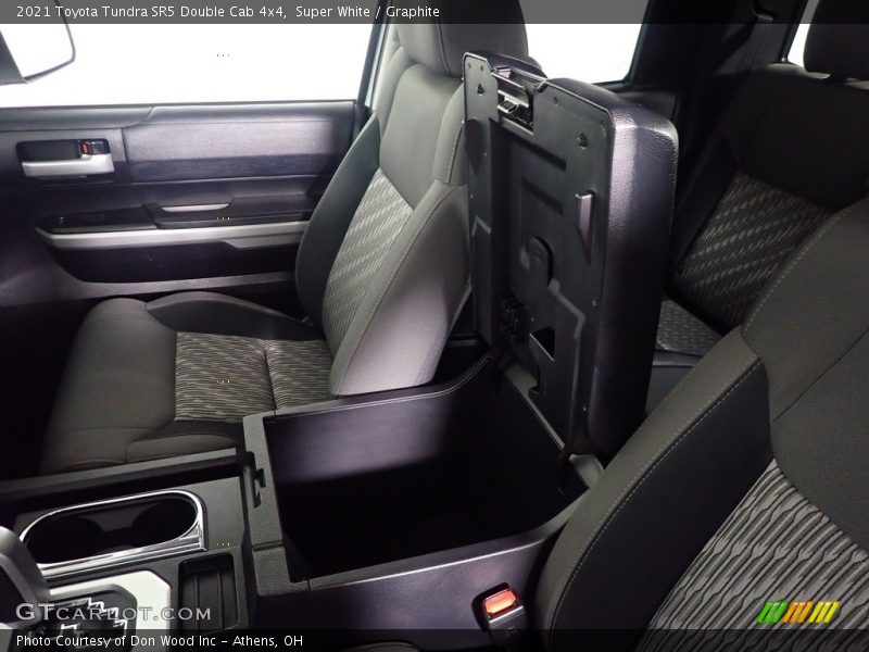 Super White / Graphite 2021 Toyota Tundra SR5 Double Cab 4x4