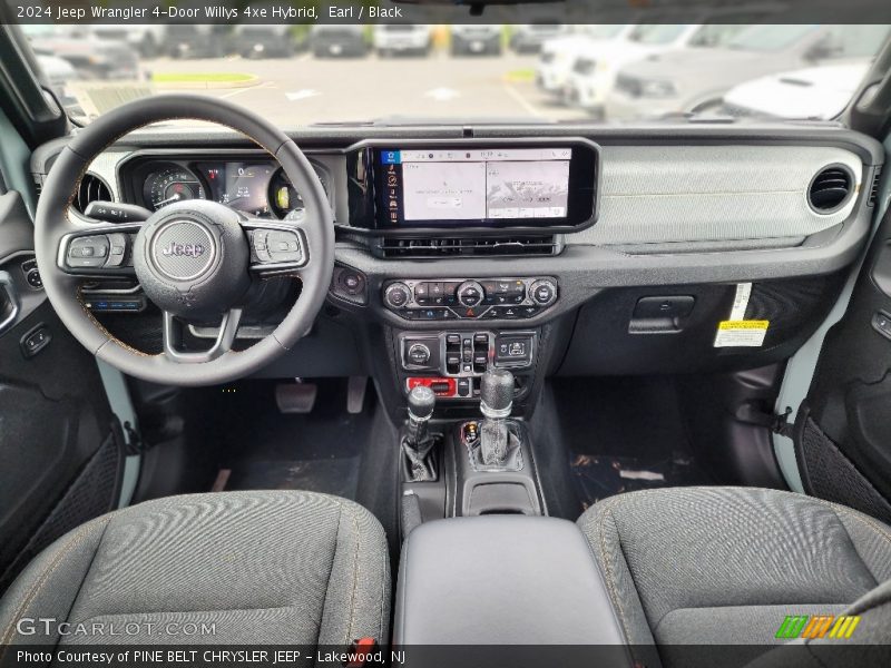 Front Seat of 2024 Wrangler 4-Door Willys 4xe Hybrid