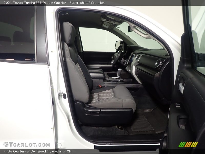 Super White / Graphite 2021 Toyota Tundra SR5 Double Cab 4x4