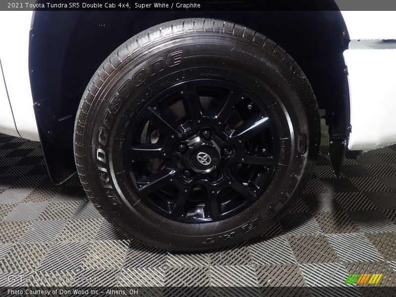 Super White / Graphite 2021 Toyota Tundra SR5 Double Cab 4x4