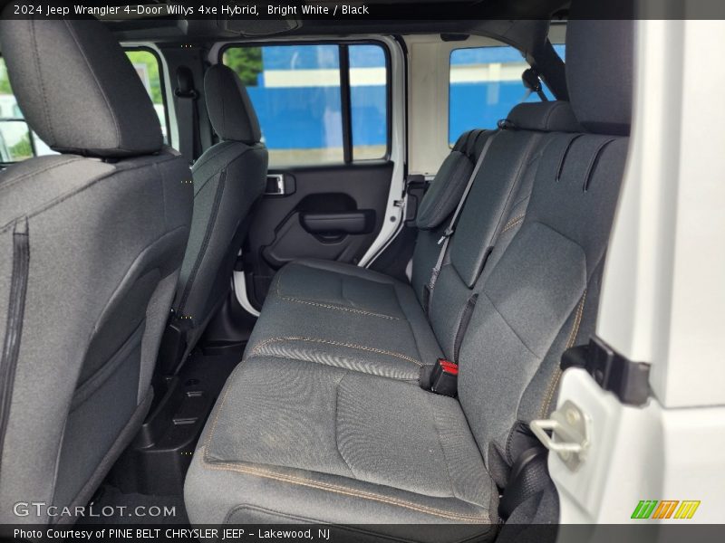 Rear Seat of 2024 Wrangler 4-Door Willys 4xe Hybrid
