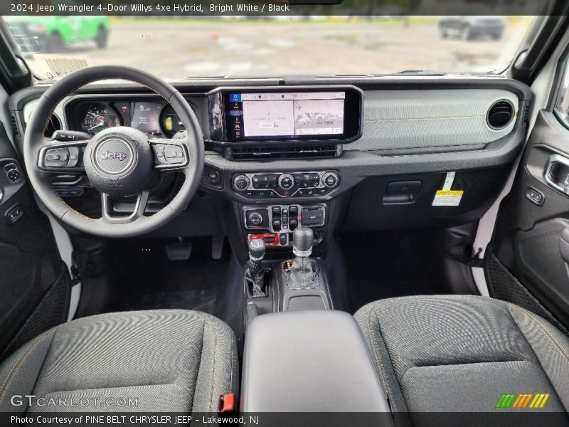 Dashboard of 2024 Wrangler 4-Door Willys 4xe Hybrid