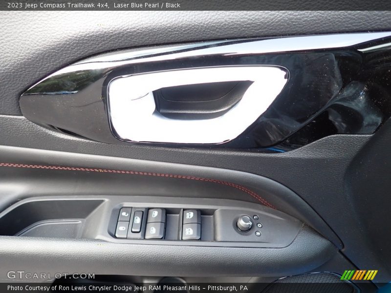 Laser Blue Pearl / Black 2023 Jeep Compass Trailhawk 4x4