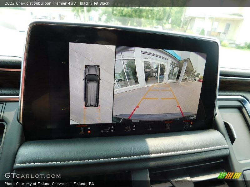 Controls of 2023 Suburban Premier 4WD