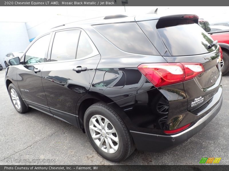 Mosaic Black Metallic / Jet Black 2020 Chevrolet Equinox LT AWD