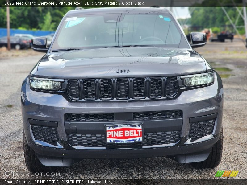Baltic Gray Metallic / Global Black 2023 Jeep Grand Cherokee L Altitude 4x4