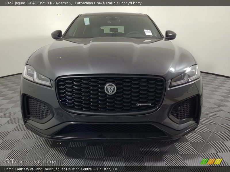 Carpathian Gray Metallic / Ebony/Ebony 2024 Jaguar F-PACE P250 R-Dynamic S