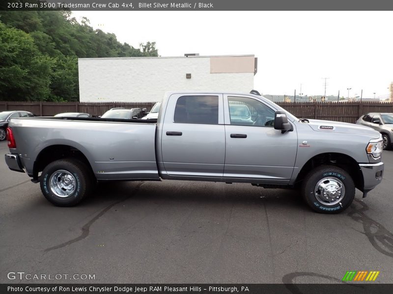 Billet Silver Metallic / Black 2023 Ram 3500 Tradesman Crew Cab 4x4