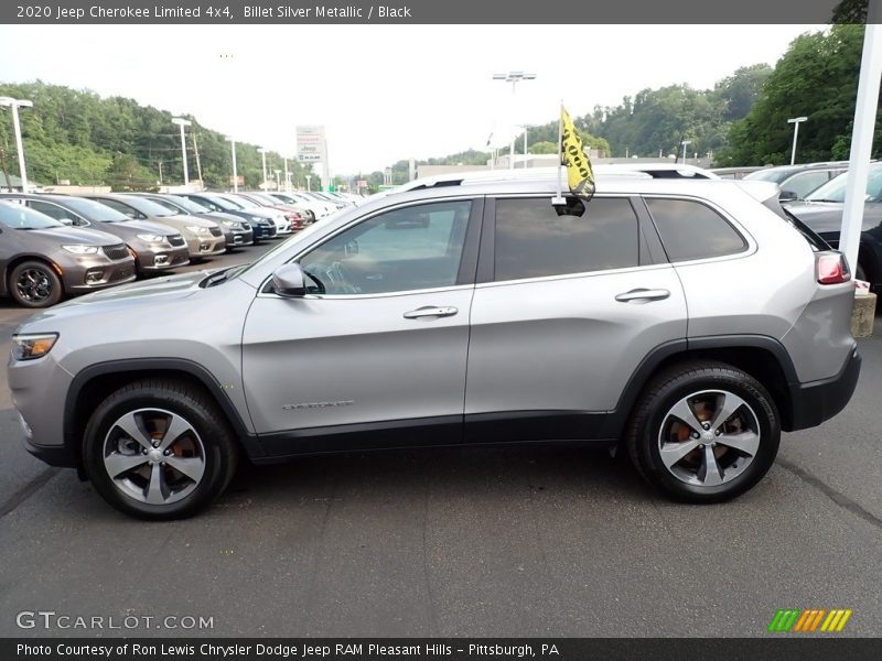  2020 Cherokee Limited 4x4 Billet Silver Metallic