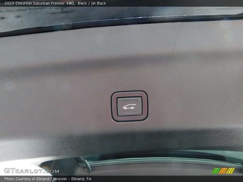 Controls of 2023 Suburban Premier 4WD