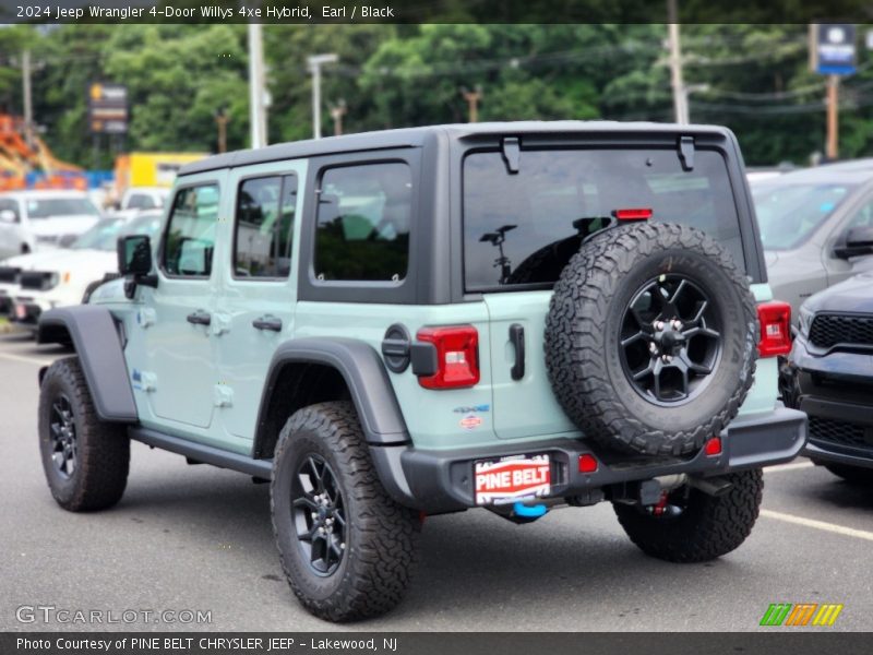 Earl / Black 2024 Jeep Wrangler 4-Door Willys 4xe Hybrid