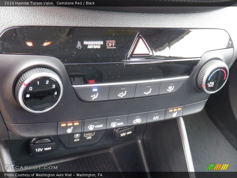 Gemstone Red / Black 2019 Hyundai Tucson Value