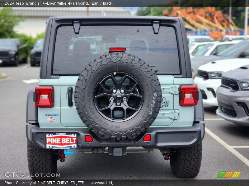 Earl / Black 2024 Jeep Wrangler 4-Door Willys 4xe Hybrid