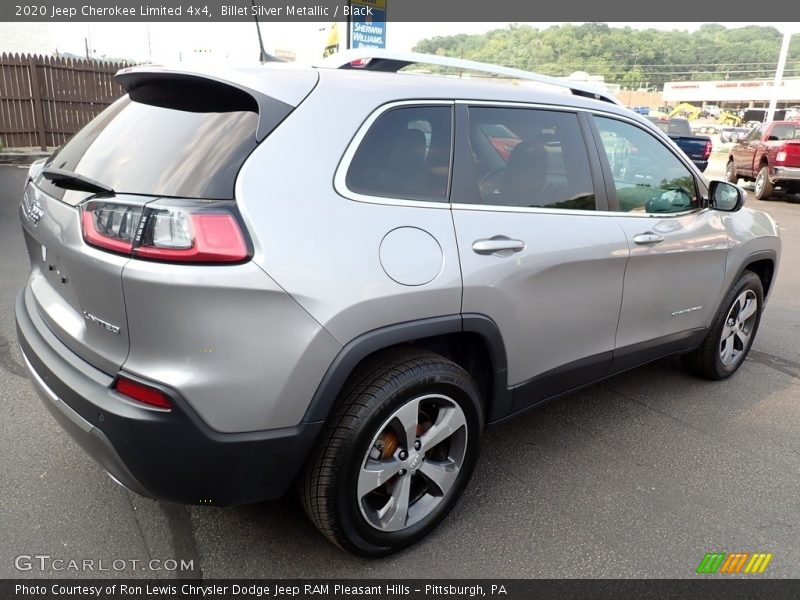 Billet Silver Metallic / Black 2020 Jeep Cherokee Limited 4x4