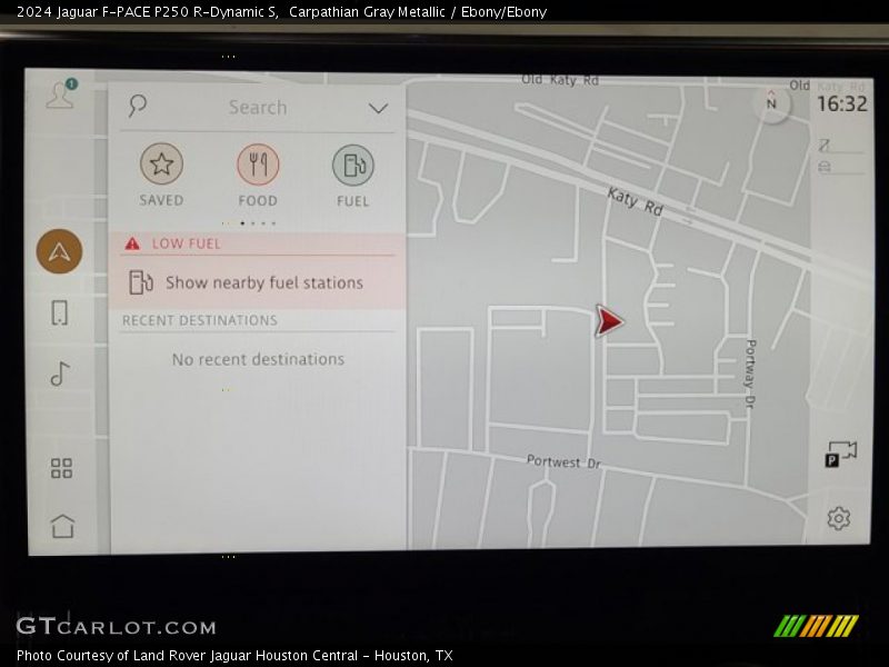 Navigation of 2024 F-PACE P250 R-Dynamic S