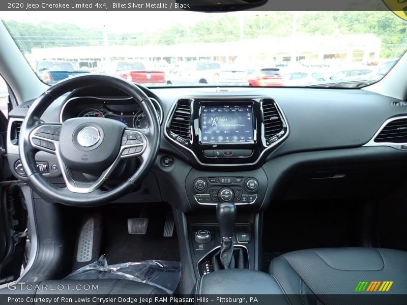 Dashboard of 2020 Cherokee Limited 4x4