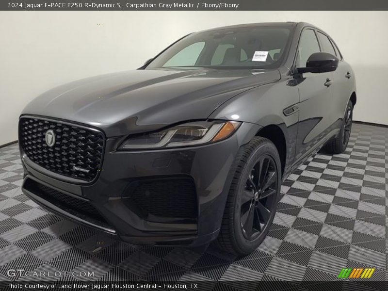 Carpathian Gray Metallic / Ebony/Ebony 2024 Jaguar F-PACE P250 R-Dynamic S