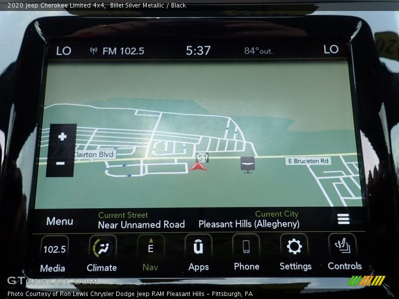 Billet Silver Metallic / Black 2020 Jeep Cherokee Limited 4x4