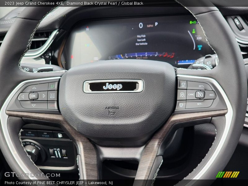 Diamond Black Crystal Pearl / Global Black 2023 Jeep Grand Cherokee 4XE