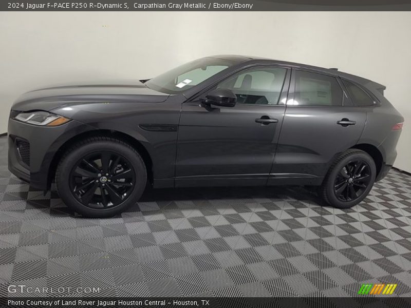 Carpathian Gray Metallic / Ebony/Ebony 2024 Jaguar F-PACE P250 R-Dynamic S