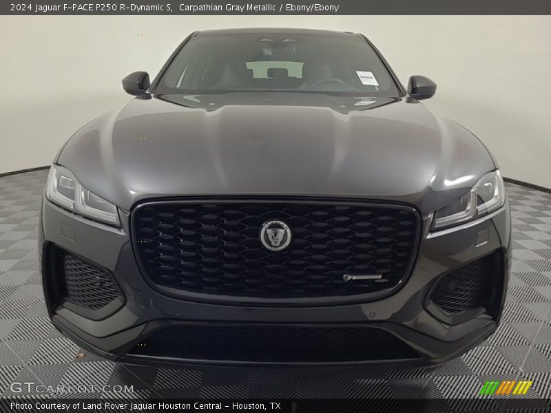 Carpathian Gray Metallic / Ebony/Ebony 2024 Jaguar F-PACE P250 R-Dynamic S