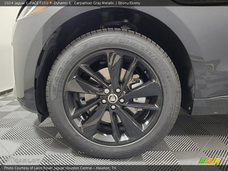 Carpathian Gray Metallic / Ebony/Ebony 2024 Jaguar F-PACE P250 R-Dynamic S