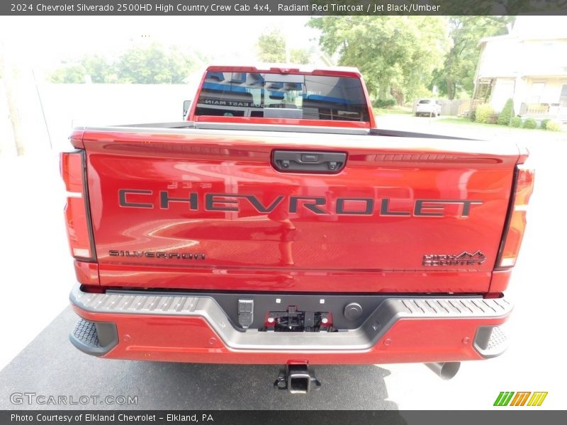 Radiant Red Tintcoat / Jet Black/Umber 2024 Chevrolet Silverado 2500HD High Country Crew Cab 4x4