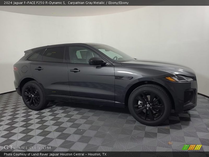 Carpathian Gray Metallic / Ebony/Ebony 2024 Jaguar F-PACE P250 R-Dynamic S