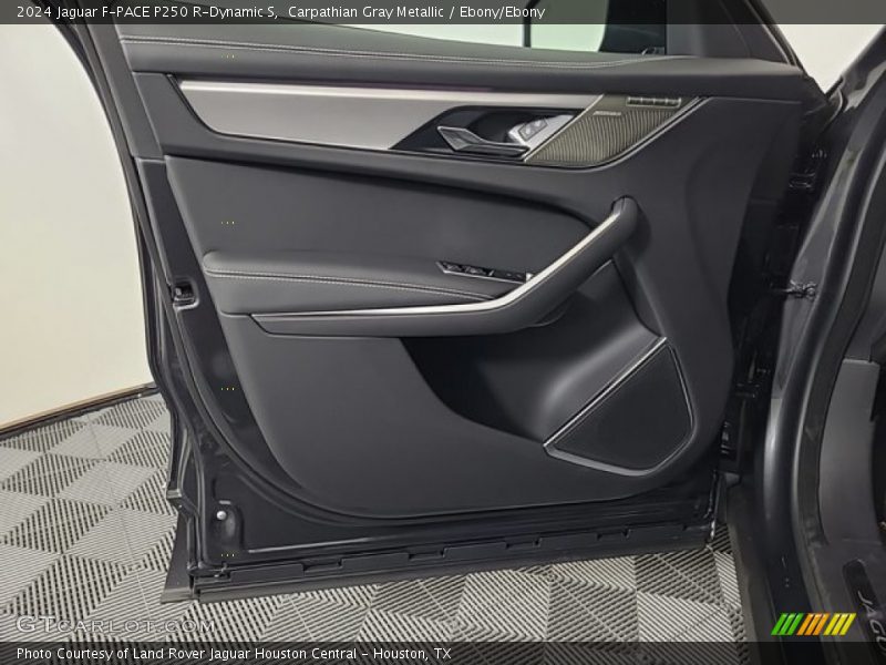 Carpathian Gray Metallic / Ebony/Ebony 2024 Jaguar F-PACE P250 R-Dynamic S