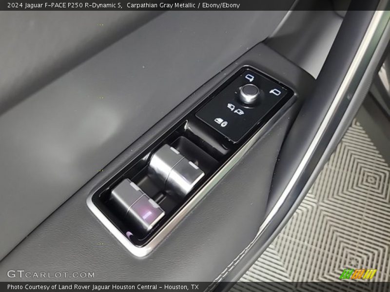 Carpathian Gray Metallic / Ebony/Ebony 2024 Jaguar F-PACE P250 R-Dynamic S