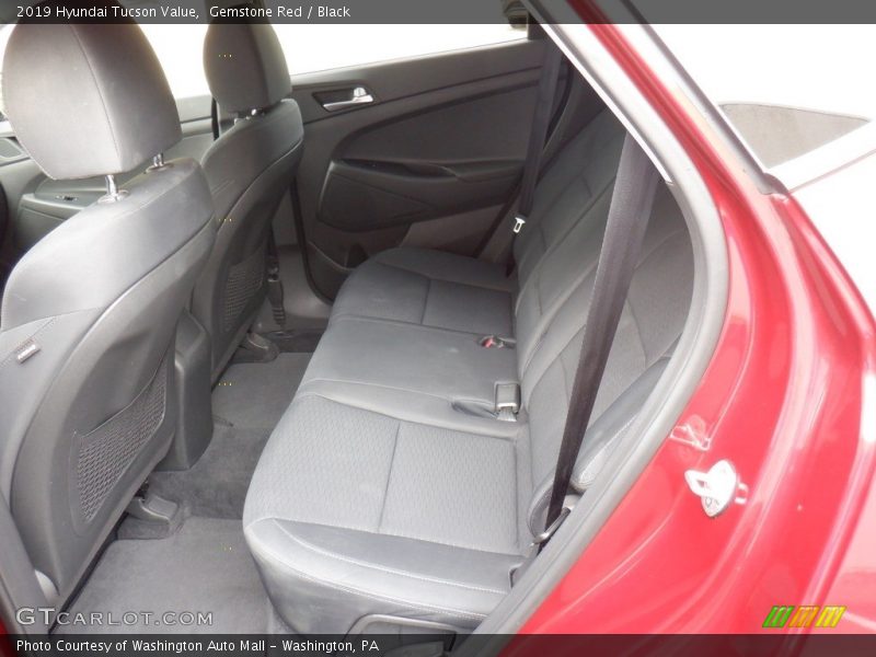 Rear Seat of 2019 Tucson Value