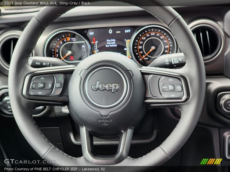 Sting-Gray / Black 2023 Jeep Gladiator Willys 4x4